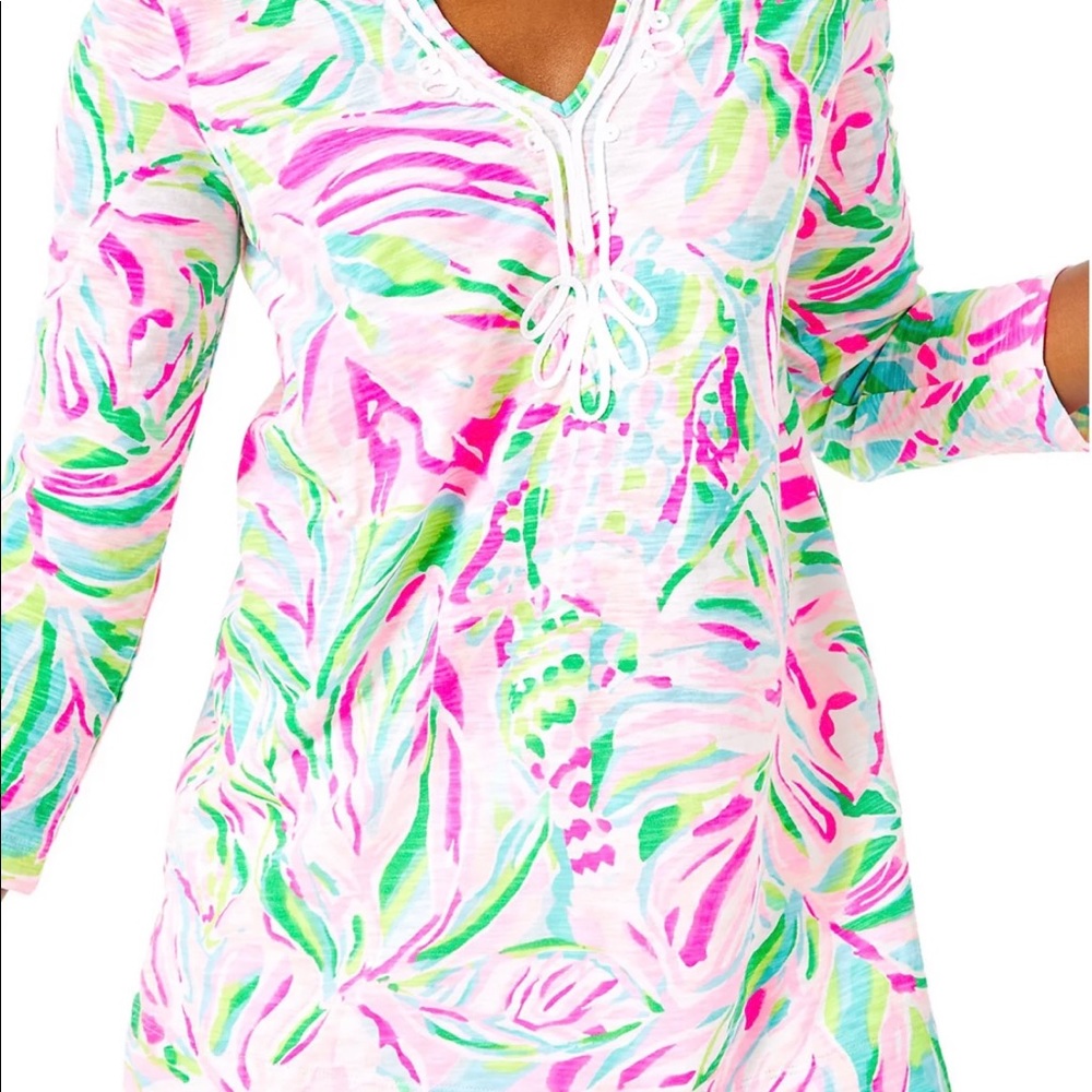 Lilly Pulitzer- Kaia Knit Tunic- Croc My World